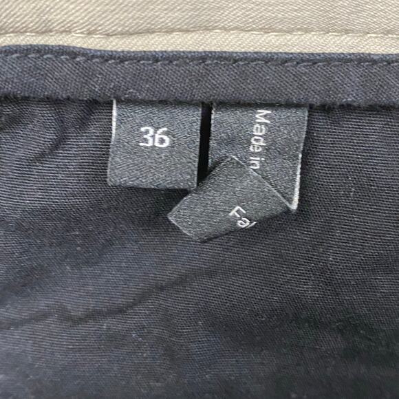 Theory Zaine Neoteric Polyamide Blend Taupe Men Casual Pants Size 36x28 - Picture 7 of 8